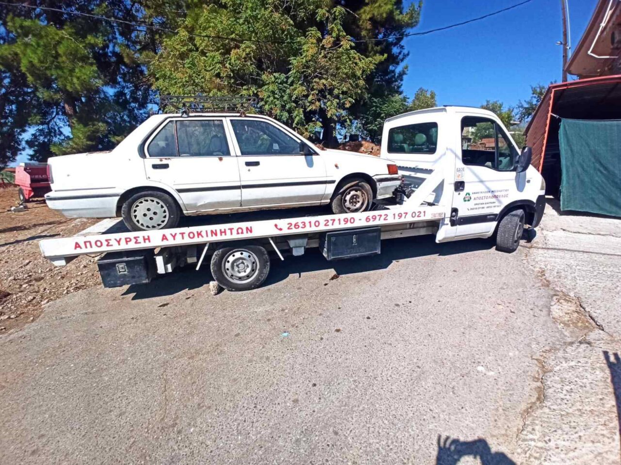 Επιχείρηση «σαραβαλάκια» στο Δήμο Μεσολογγίου